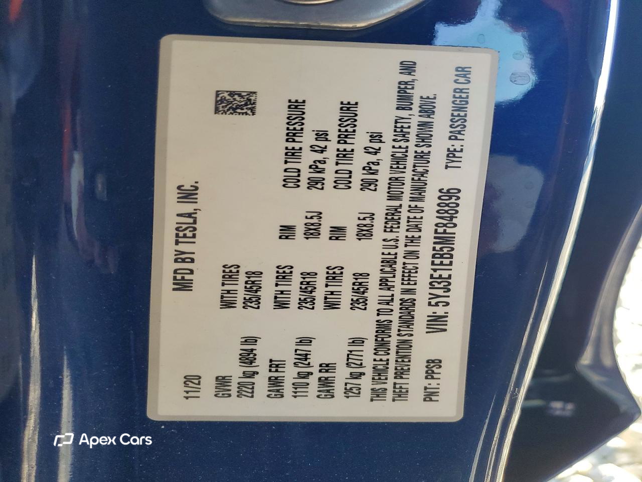 Tesla Model 3 2021