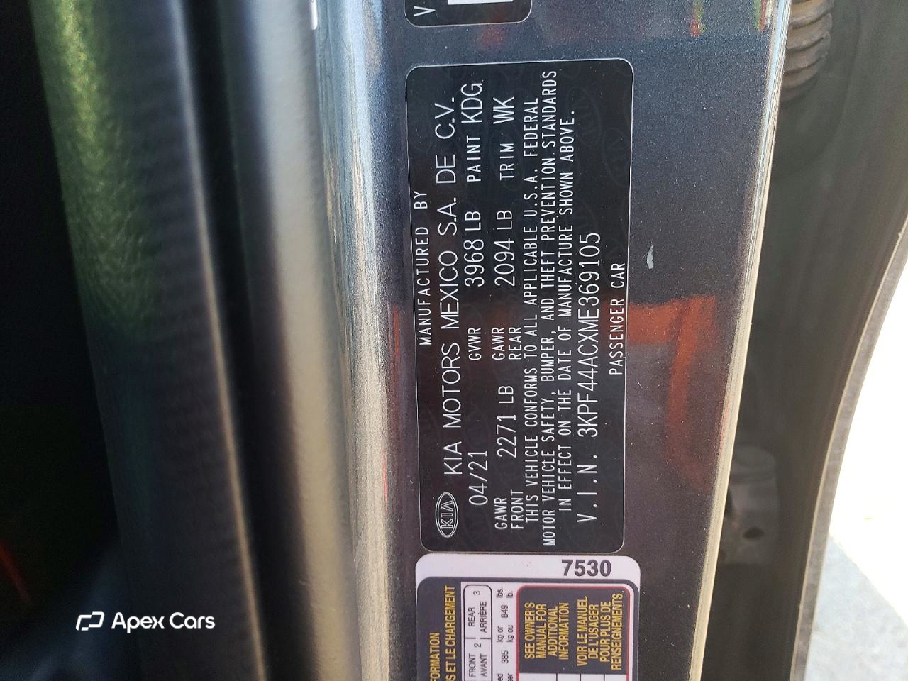 Kia Forte 2021
