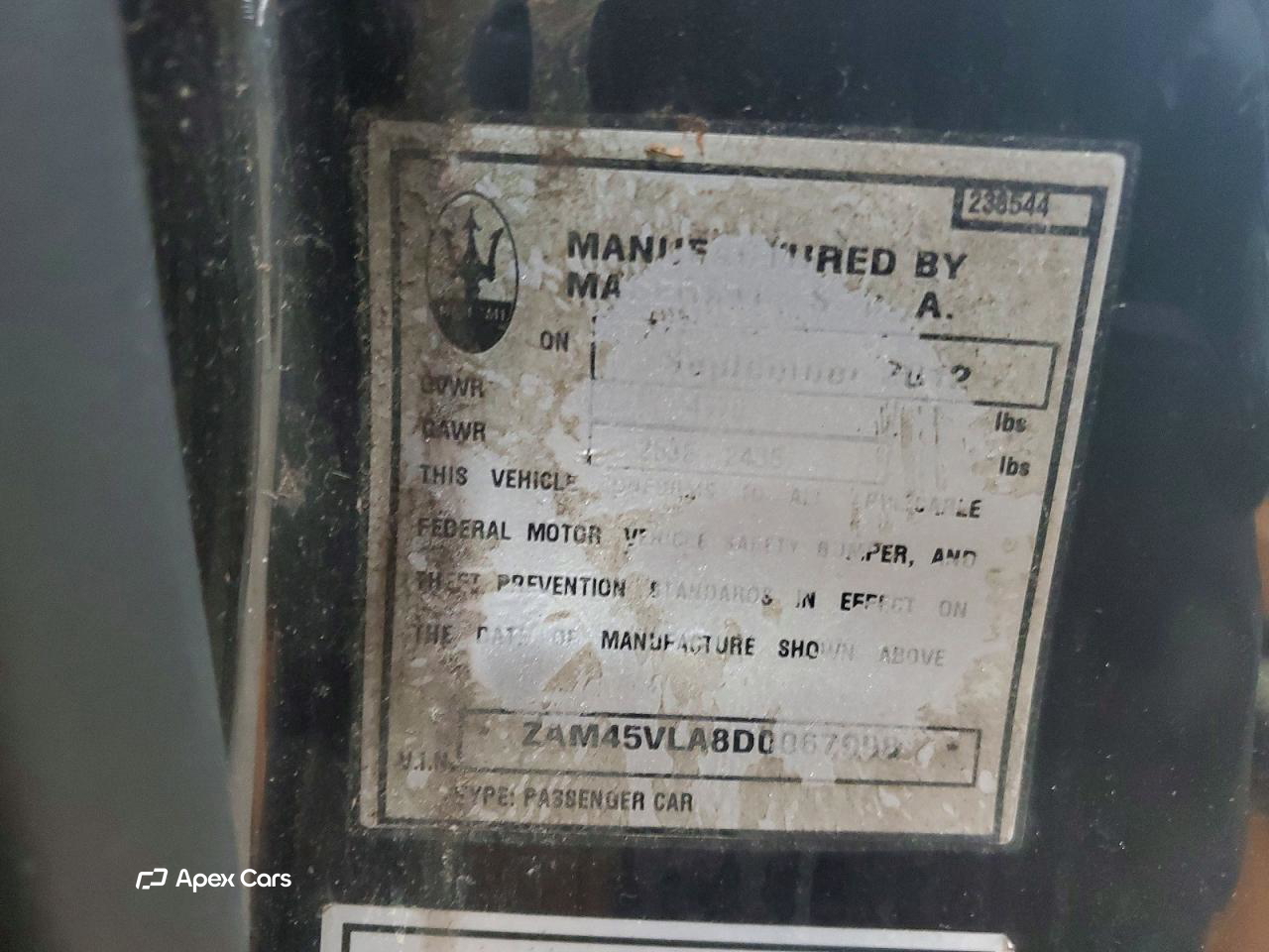 Maserati GranTurismo 2013