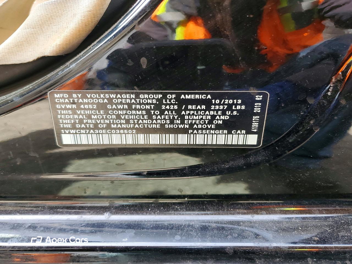 Volkswagen Passat 2014