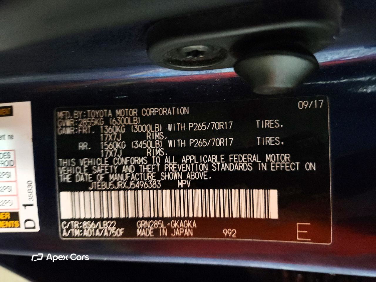 Toyota 4Runner 2018