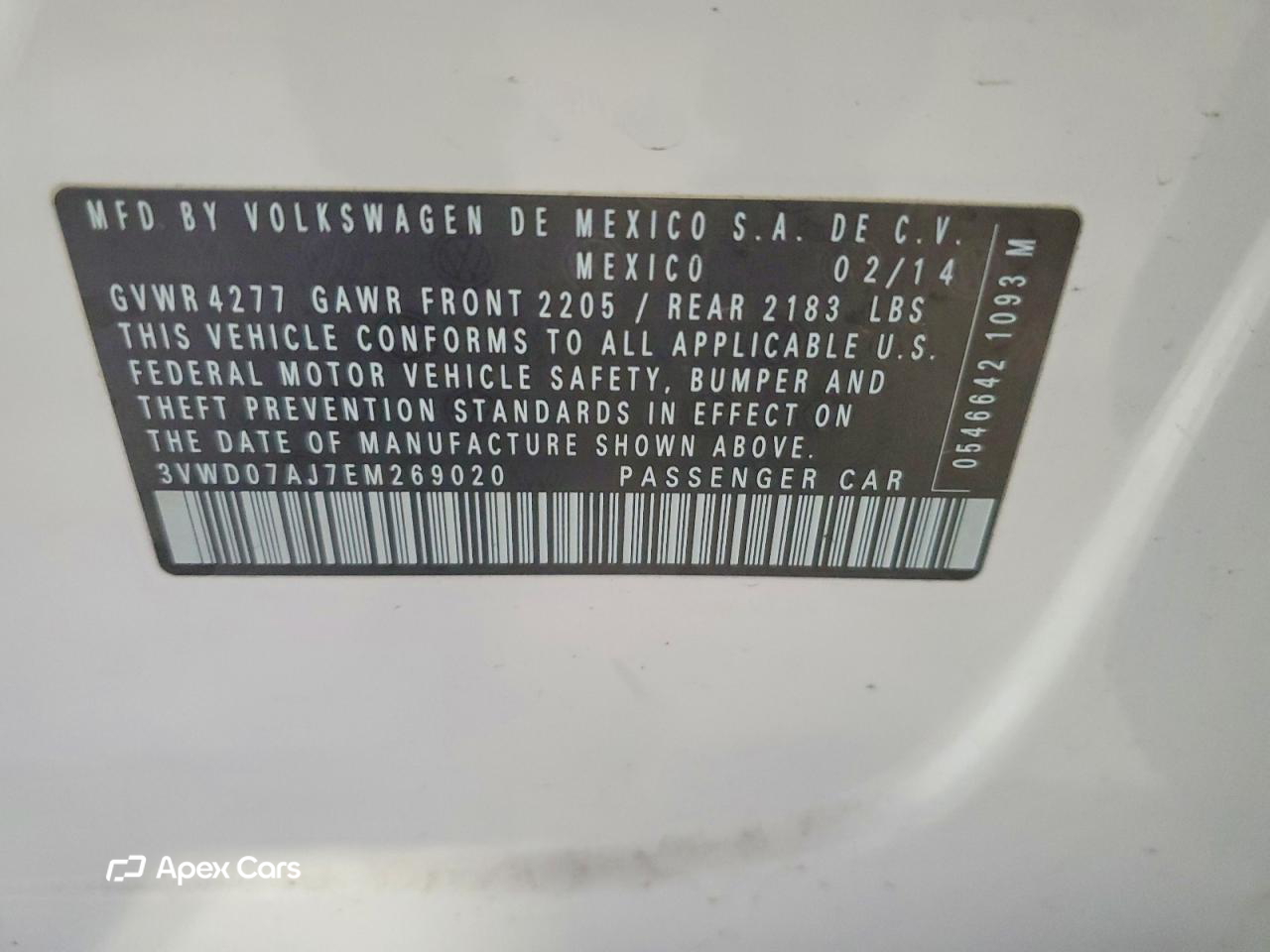 Volkswagen Jetta 2014