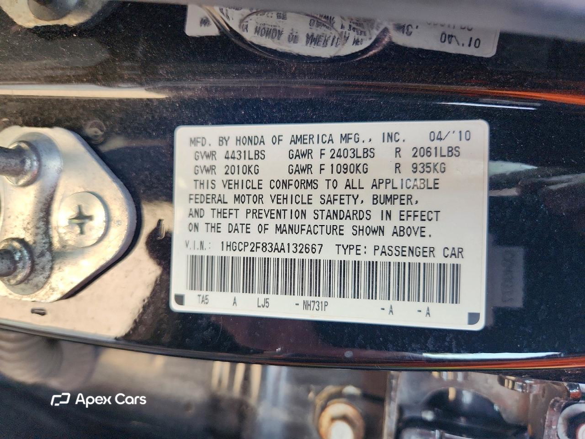 Honda Accord 2010