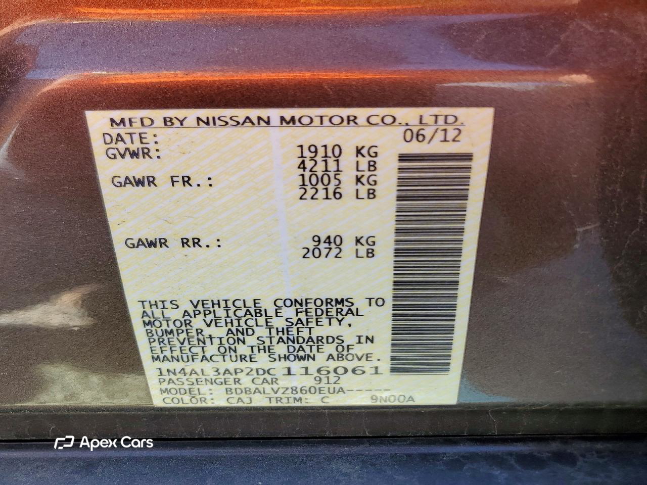 Nissan Altima 2013