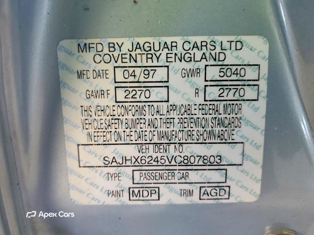 Jaguar XJ 1997