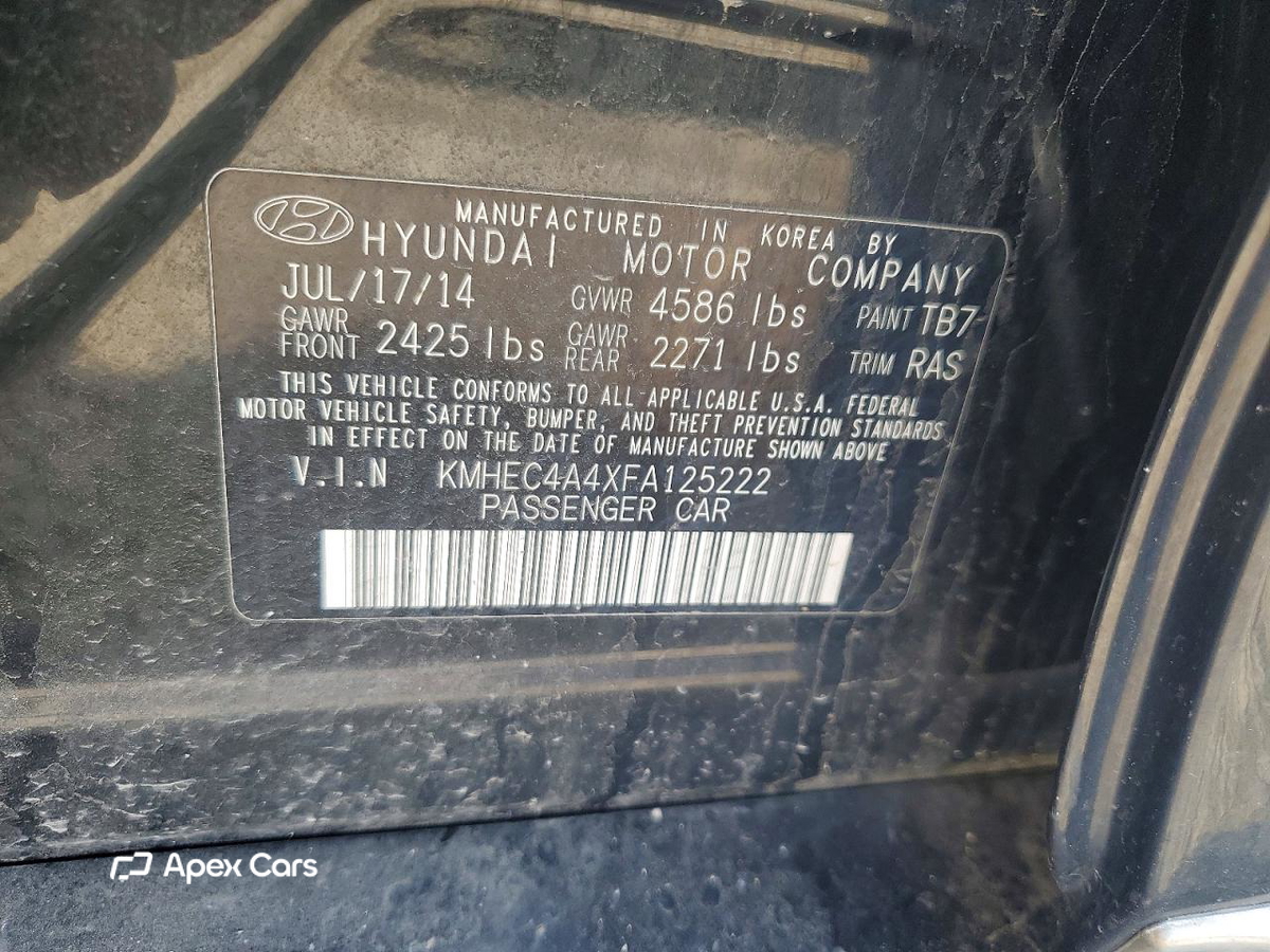 Hyundai Sonata 2015
