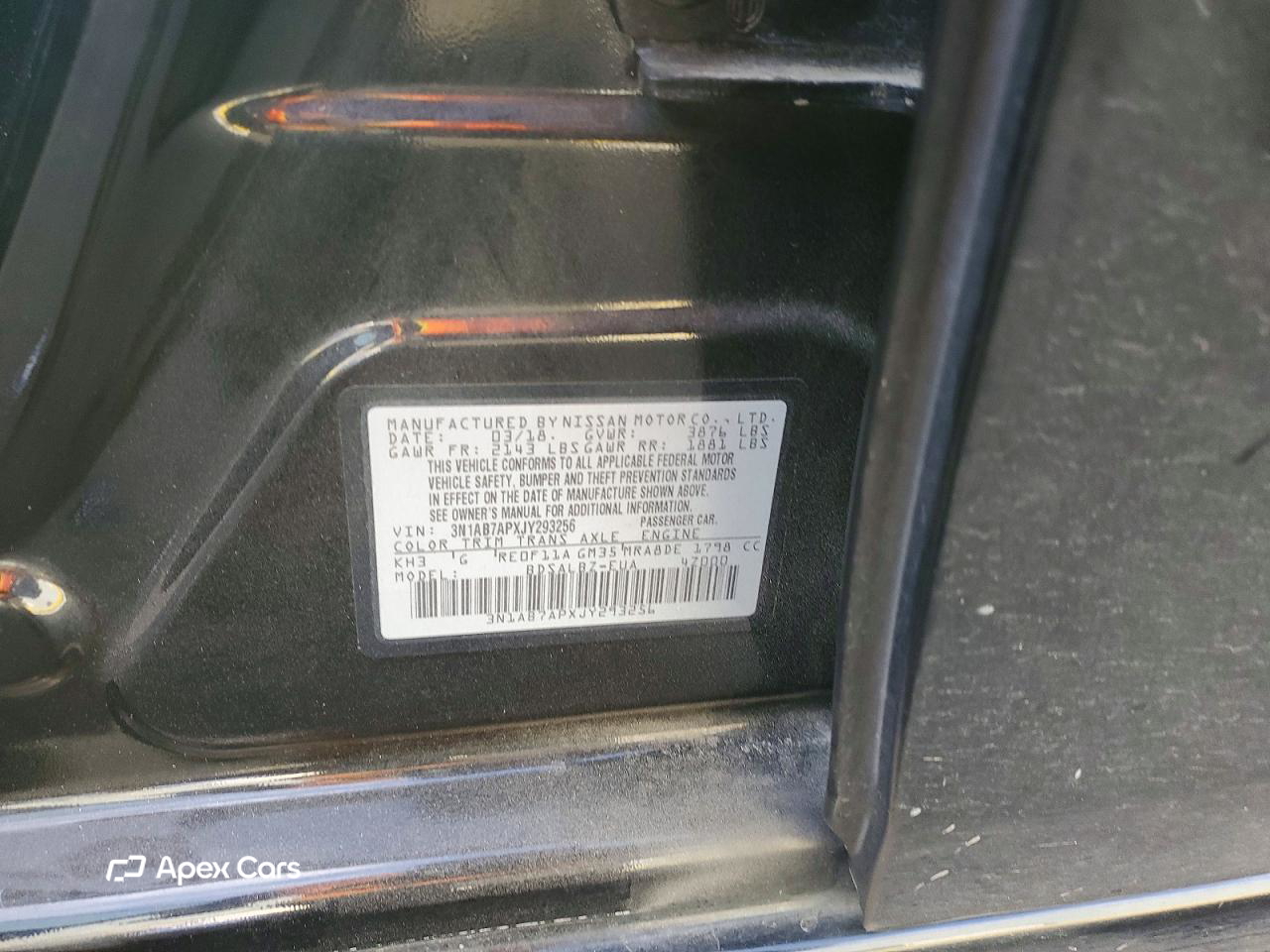 Nissan Sentra 2018