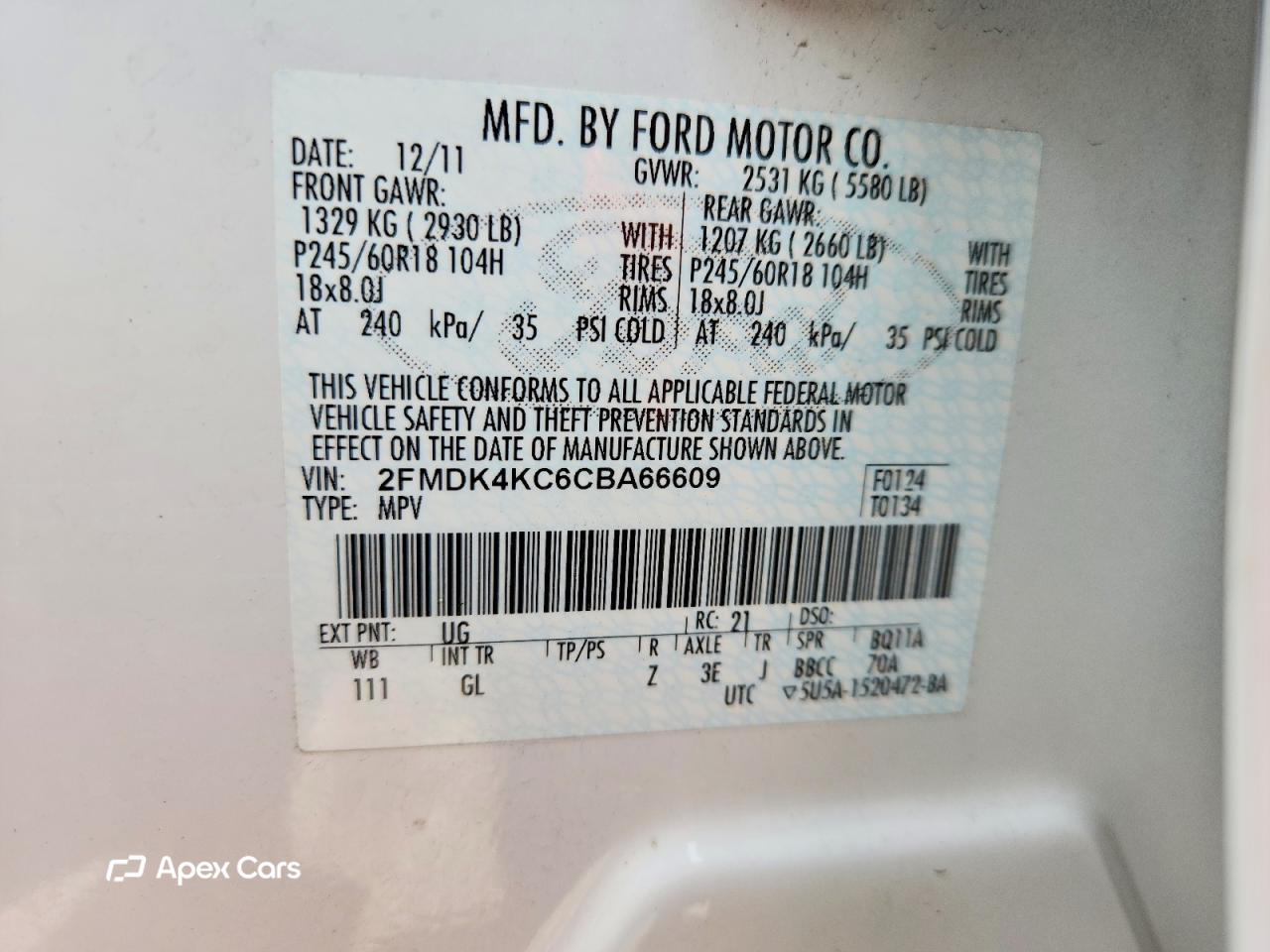 Ford Edge 2012