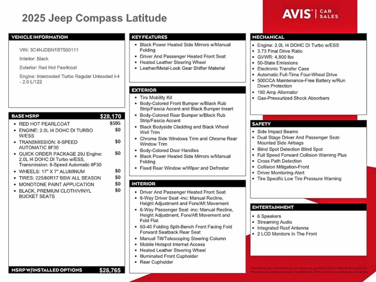 Jeep Compass 2025