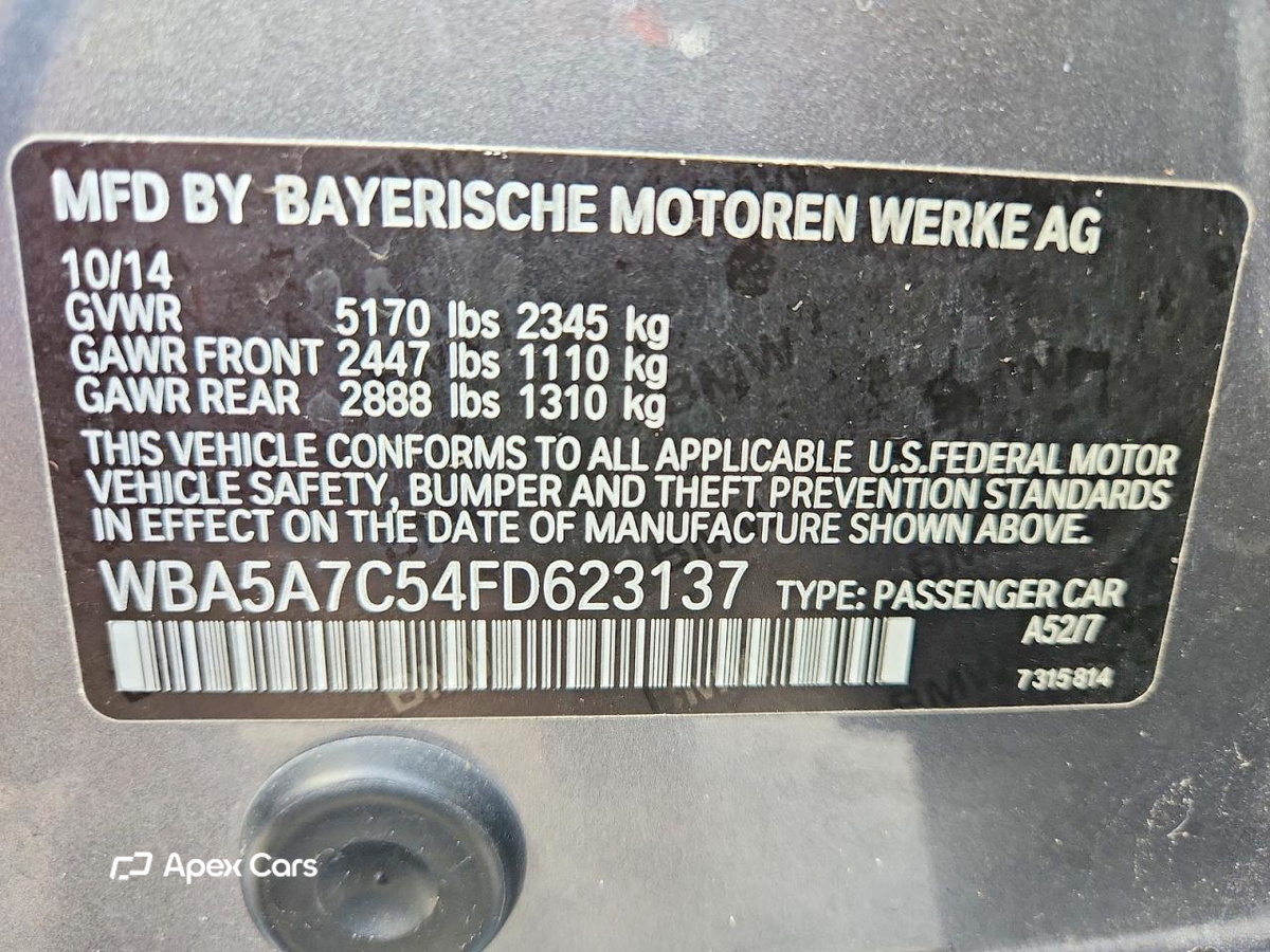 BMW Series 5 2015