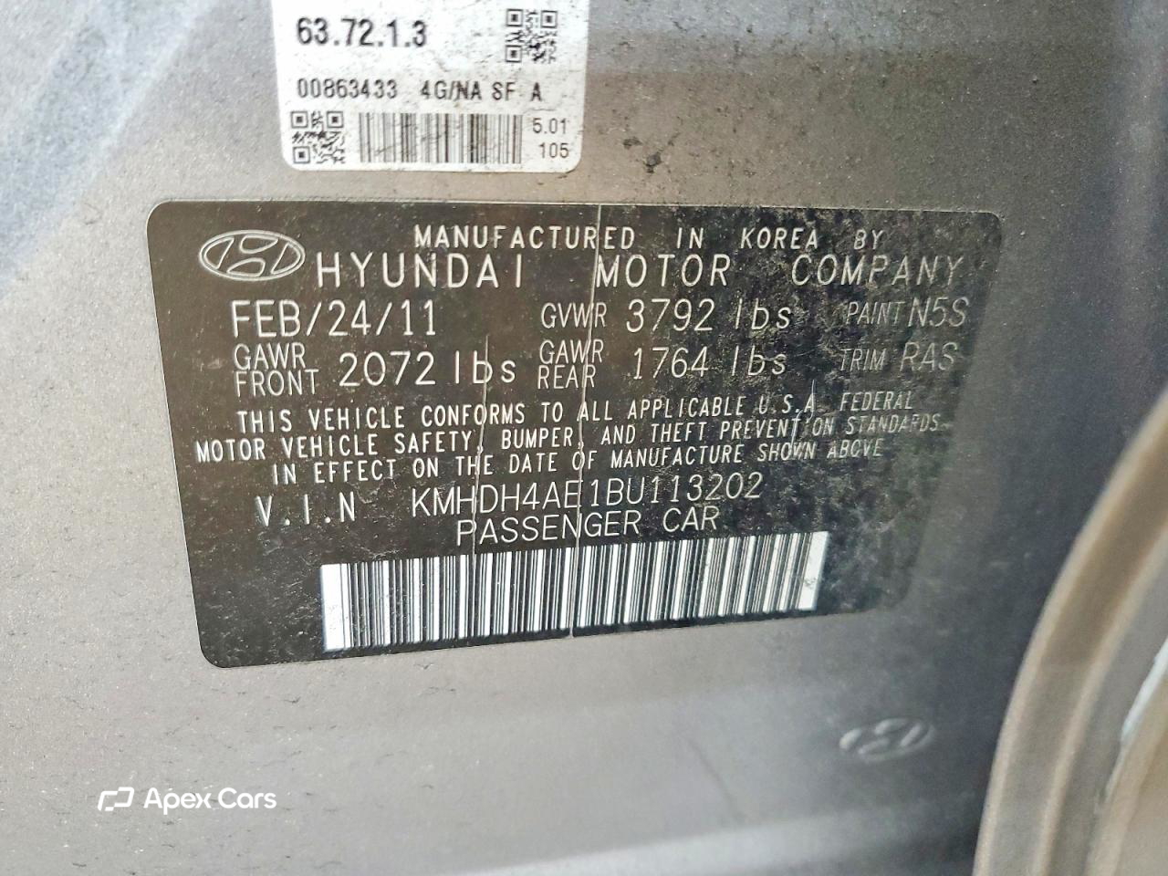 Hyundai Elantra 2011
