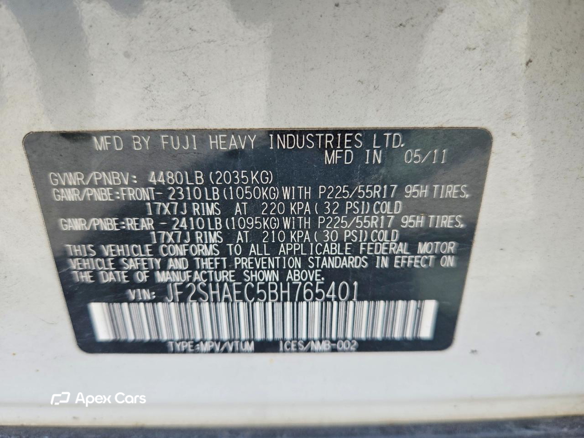 Subaru Forester 2011