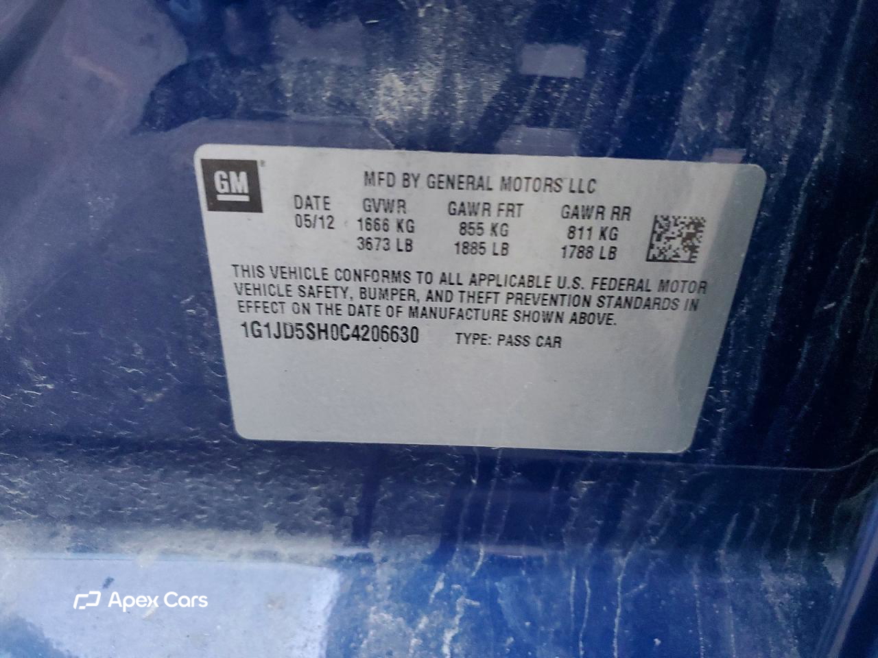 Chevrolet Sonic 2012