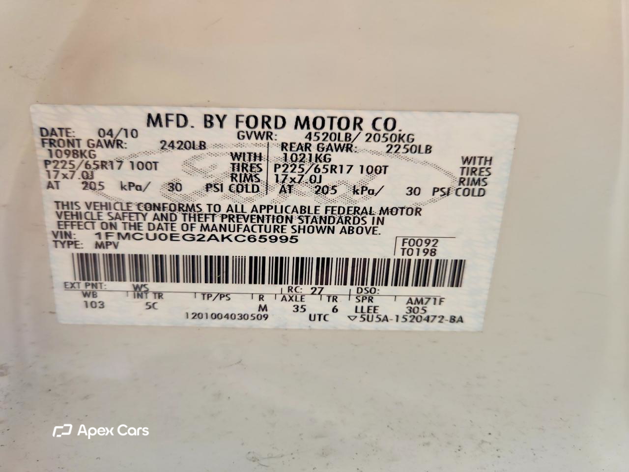 Ford Escape 2010