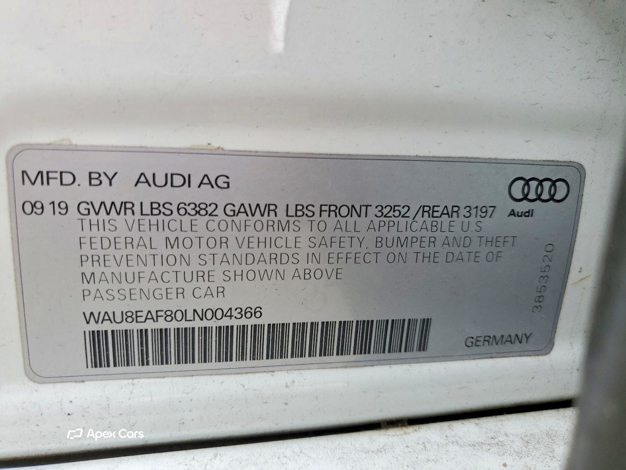Audi A8 2020