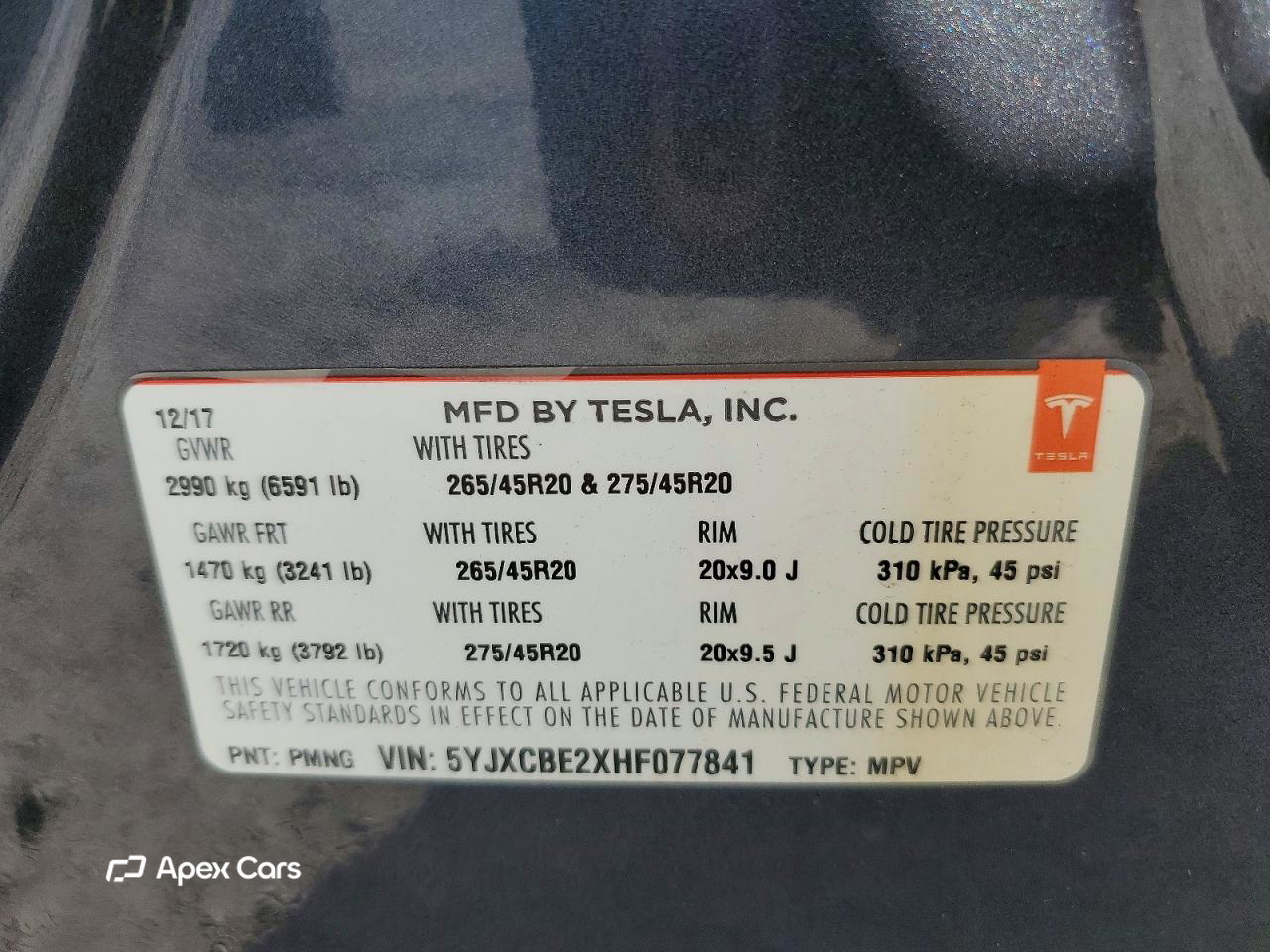 Tesla Model X 2017