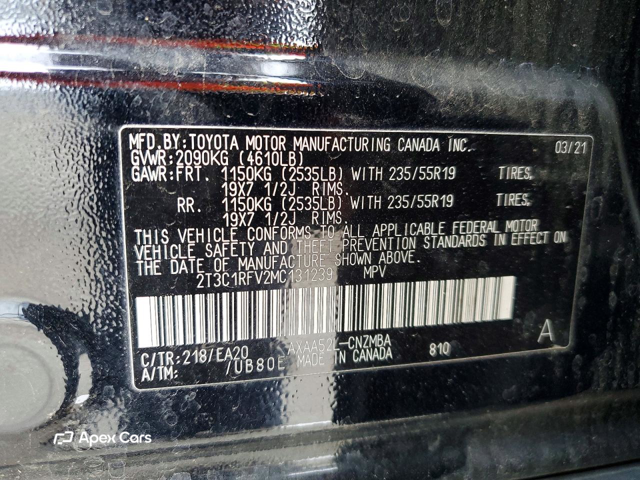Toyota RAV 4 2021