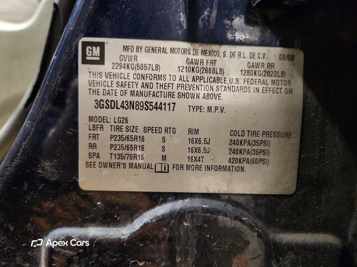 Saturn VUE 2009
