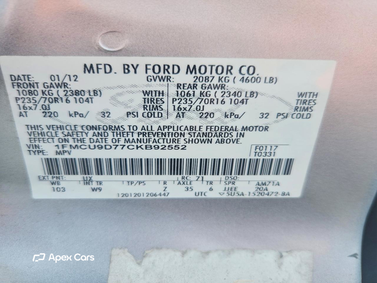 Ford Escape 2012