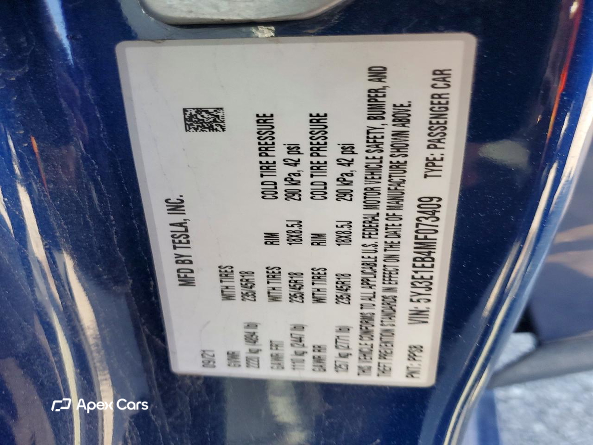 Tesla Model 3 2021