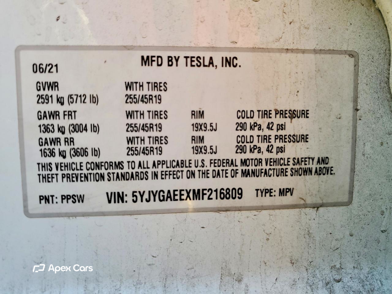 Tesla Model Y 2021