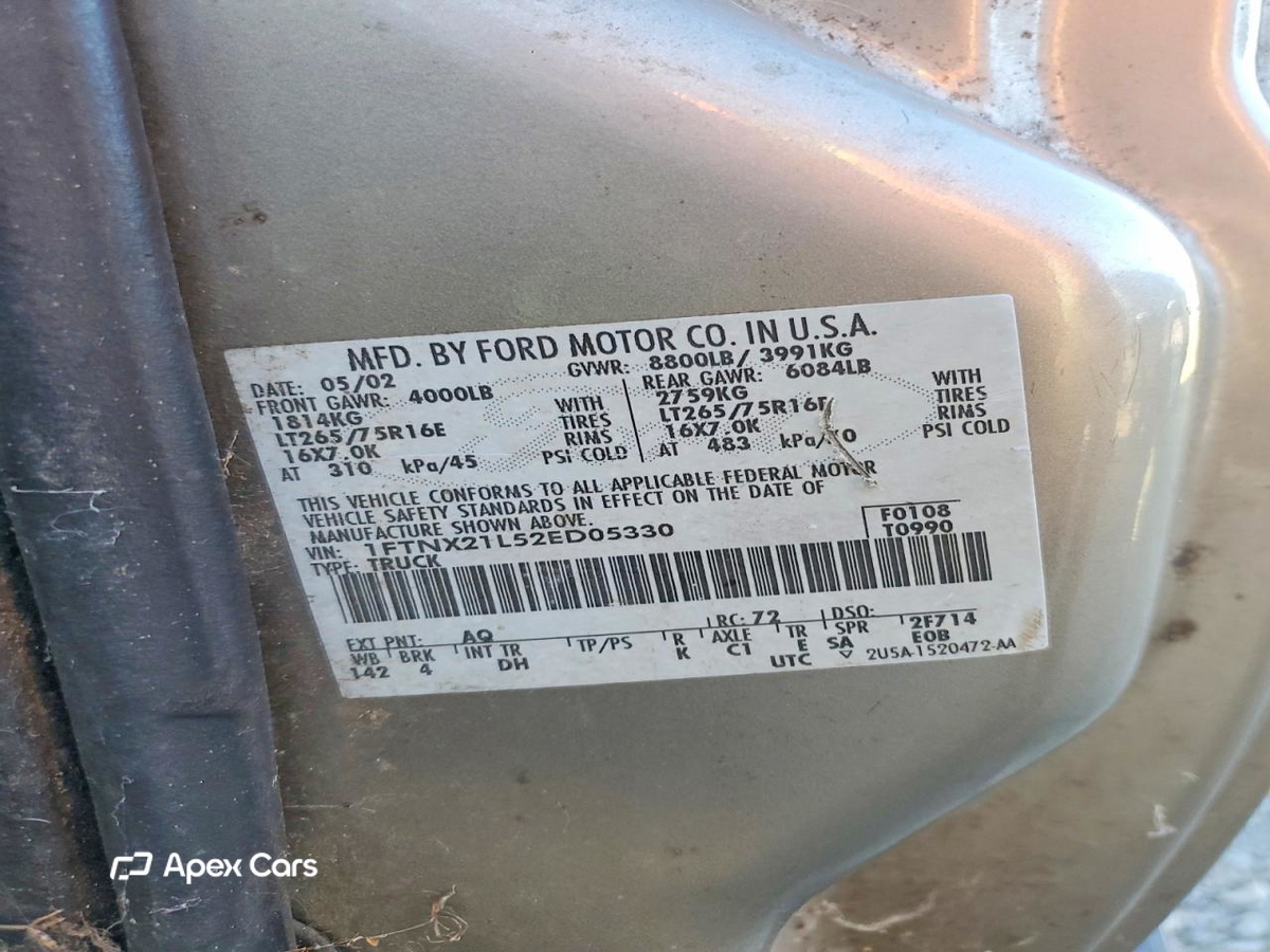 Ford F250 2002