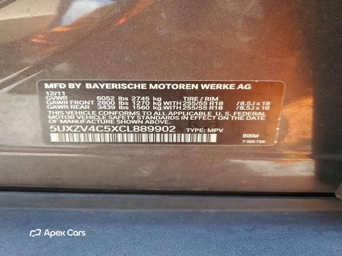 BMW X5 2012