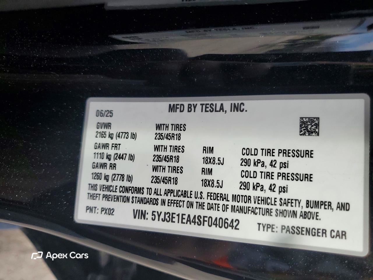 Tesla Model 3 2025