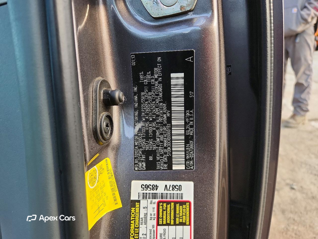 Toyota Sienna 2013