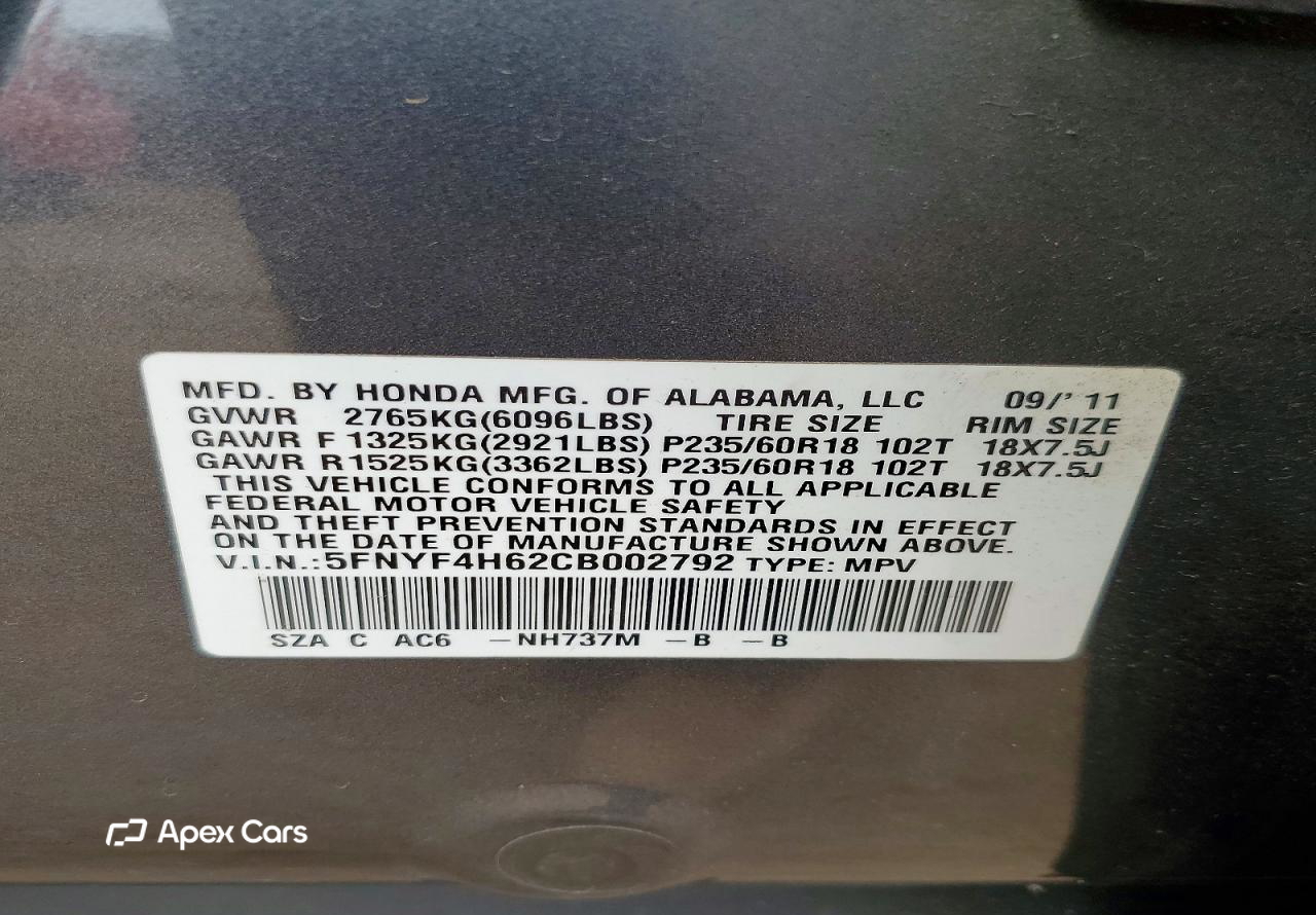 Honda Pilot 2012