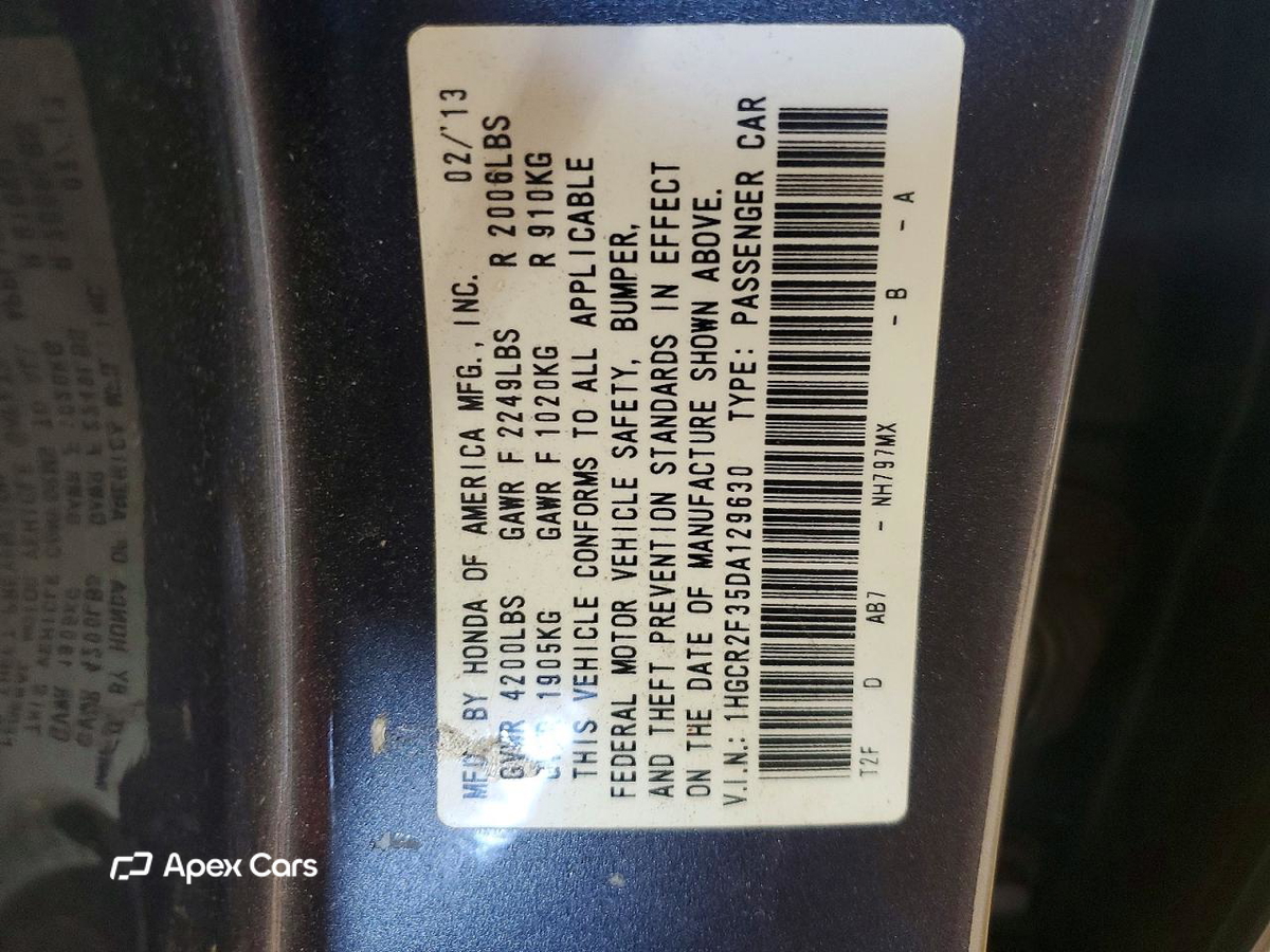 Honda Accord 2013