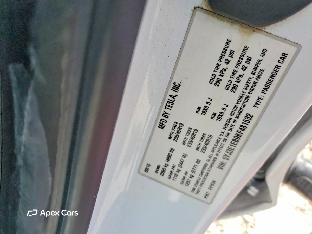Tesla Model 3 2019