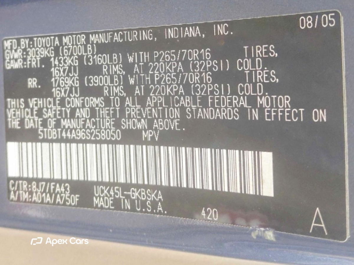 Toyota Sequoia 2006