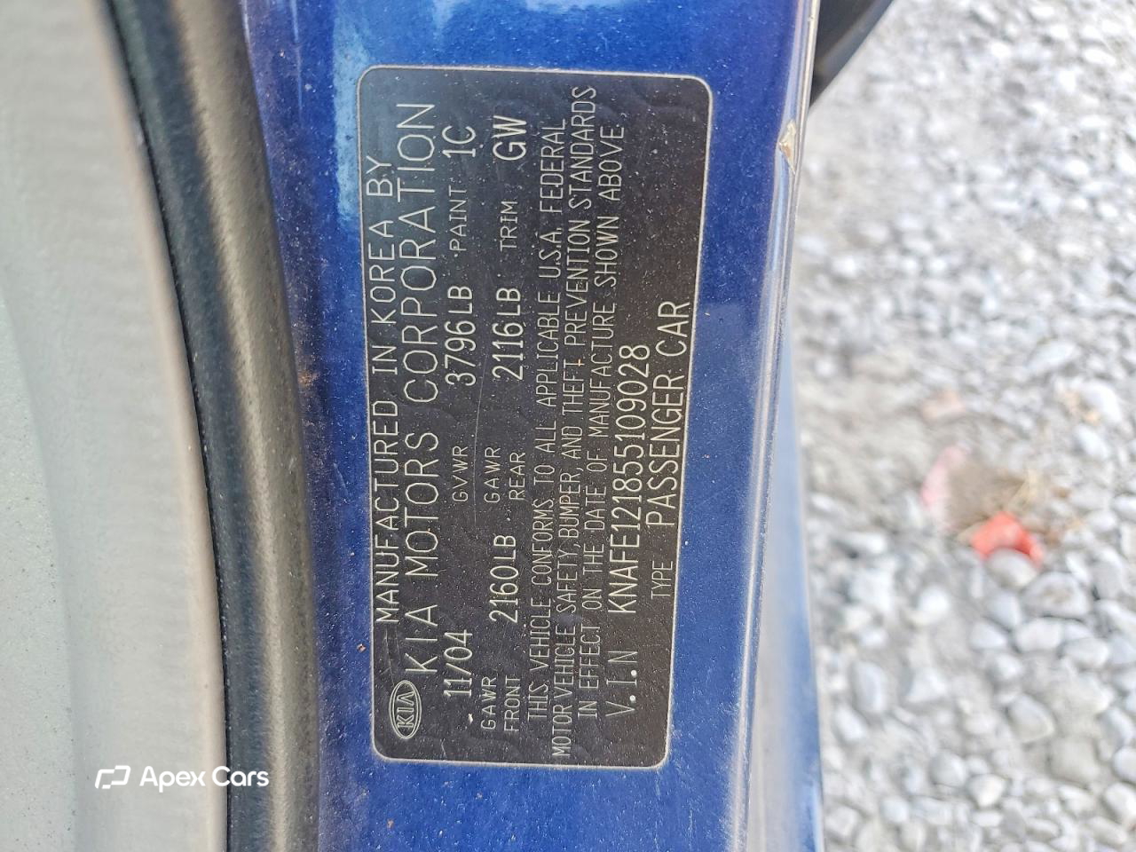 Kia Spectra 2005