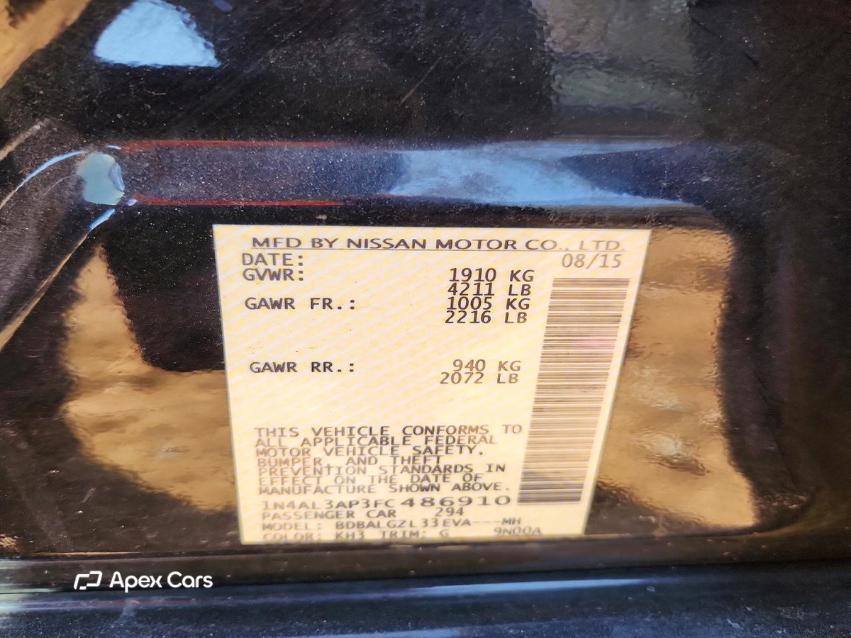 Nissan Altima 2015
