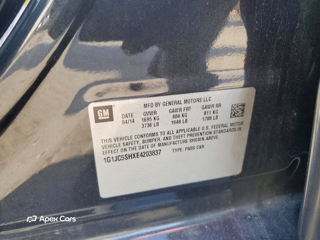 Chevrolet Sonic 2014