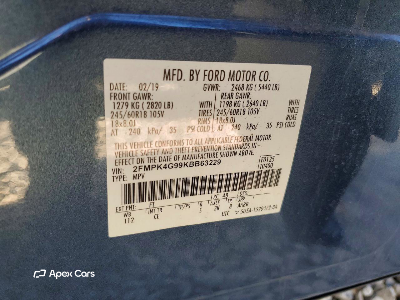 Ford Edge 2019