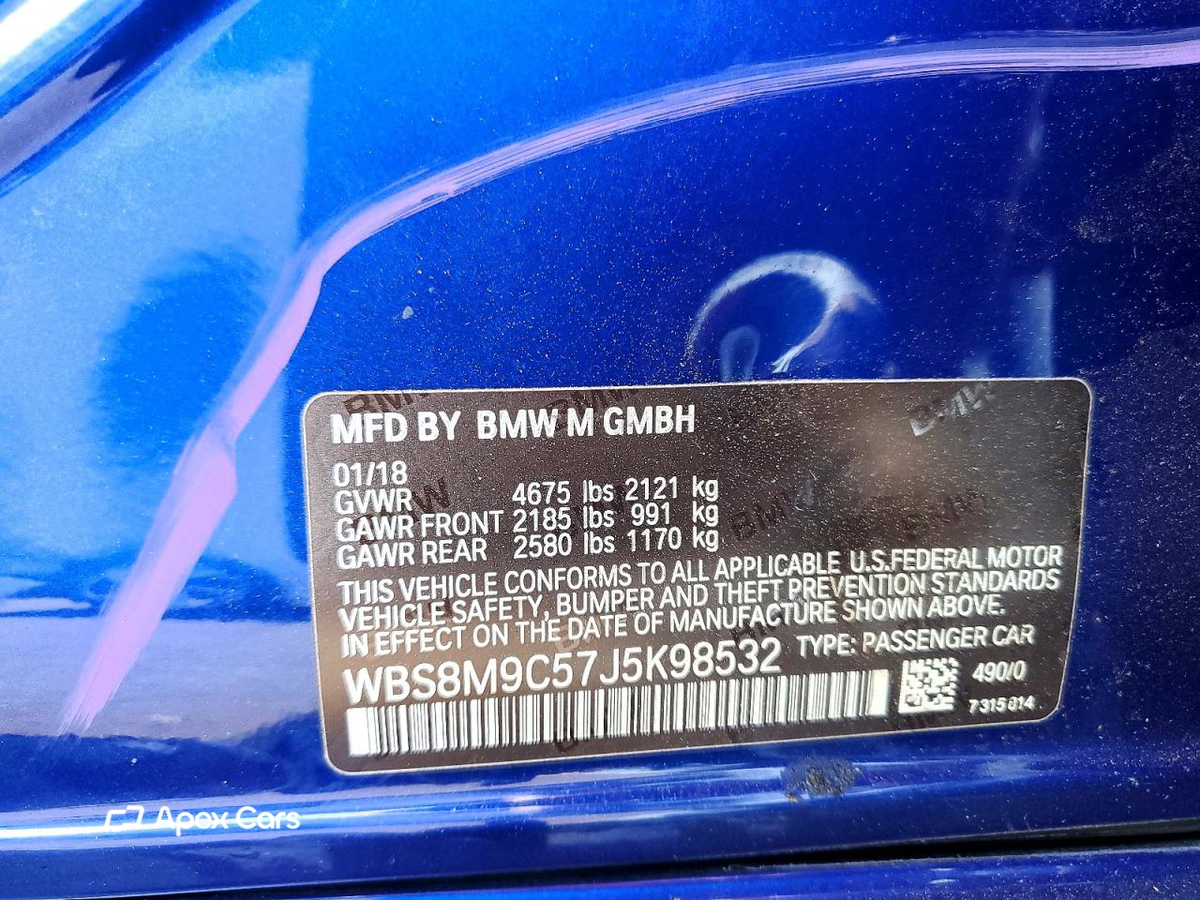 BMW M3 2018