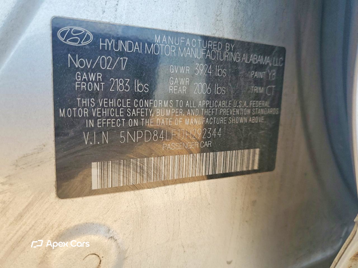 Hyundai Elantra 2018