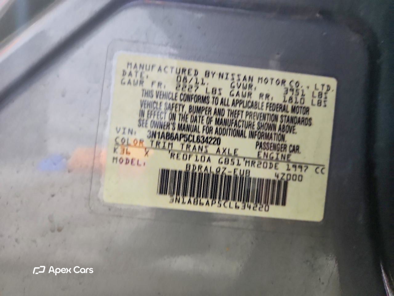Nissan Sentra 2012