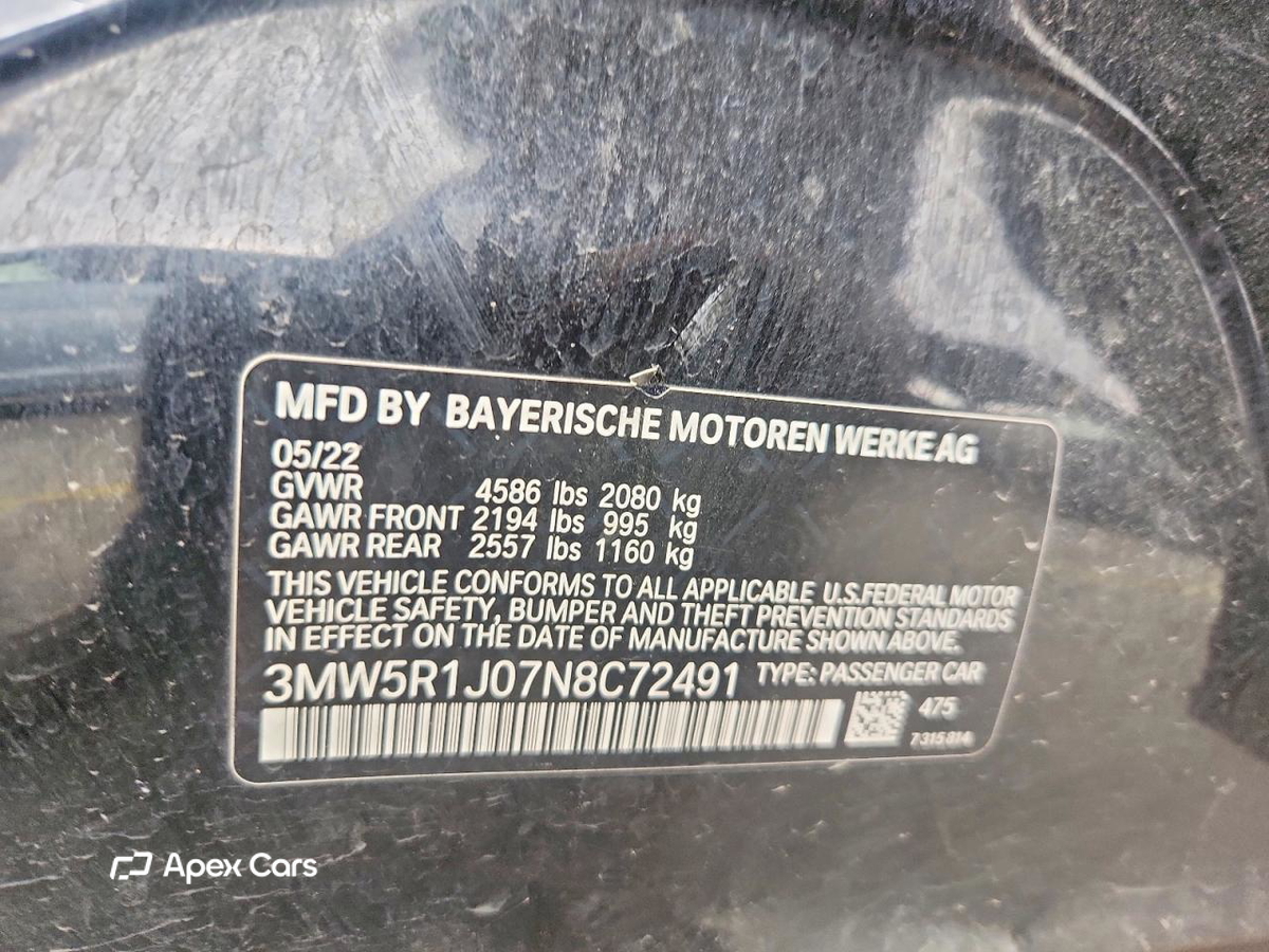 BMW Series 3 2022