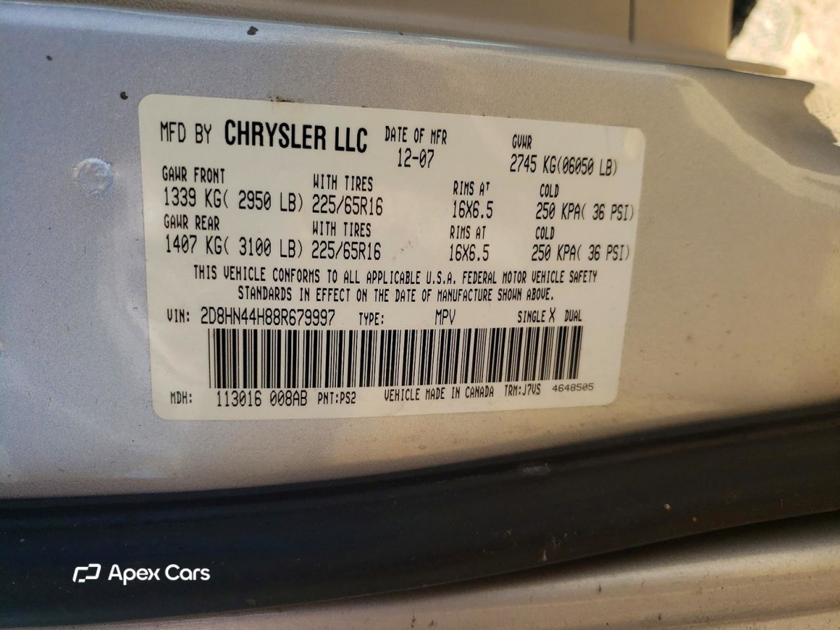Dodge Caravan 2008