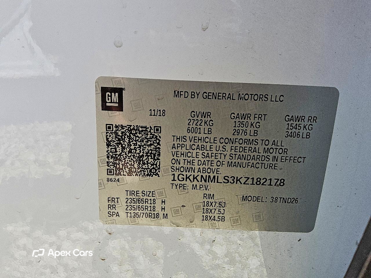 GMC Acadia 2019