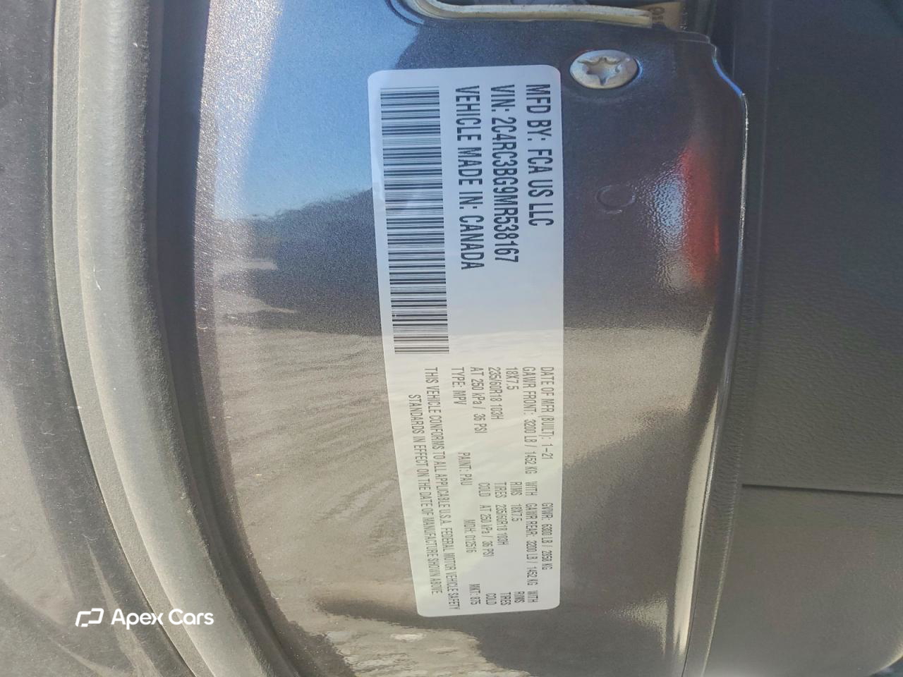 Chrysler Pacifica 2021