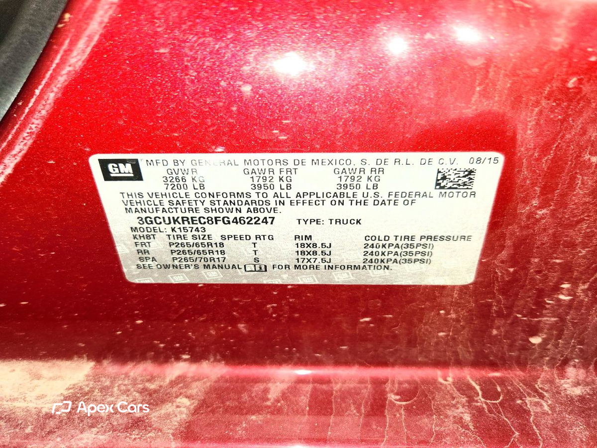 Chevrolet Silverado 2015