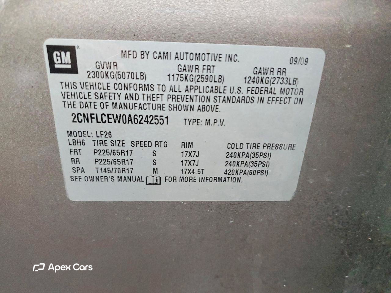 Chevrolet Equinox 2010