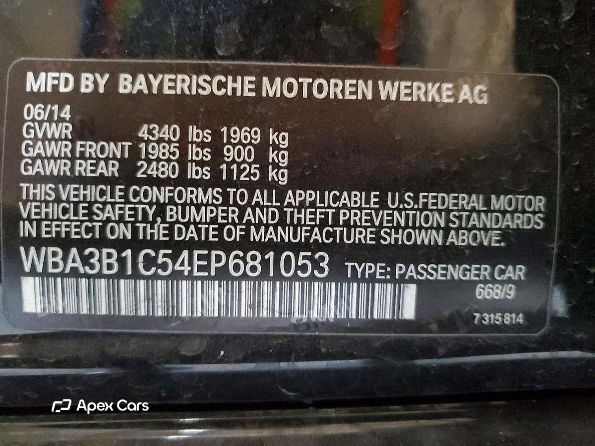 BMW Series 3 2014