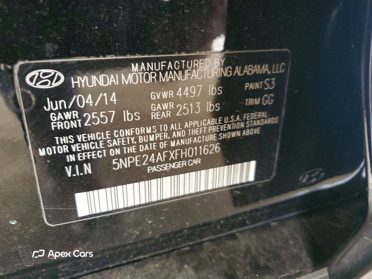 Hyundai Sonata 2015
