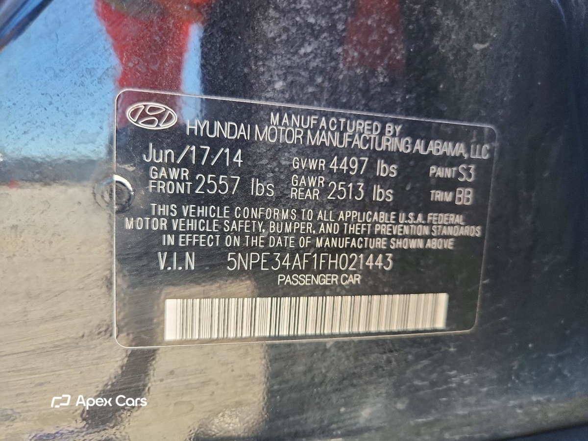 Hyundai Sonata 2015