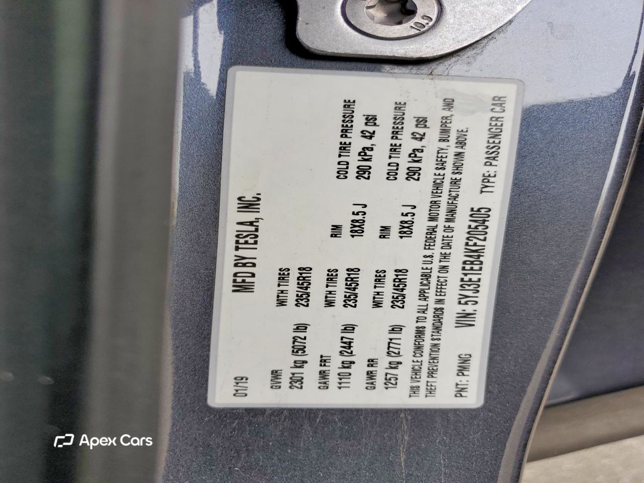 Tesla Model 3 2019